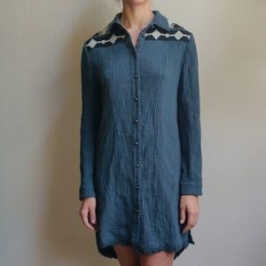 Western Button Up Dress from Altar'd State